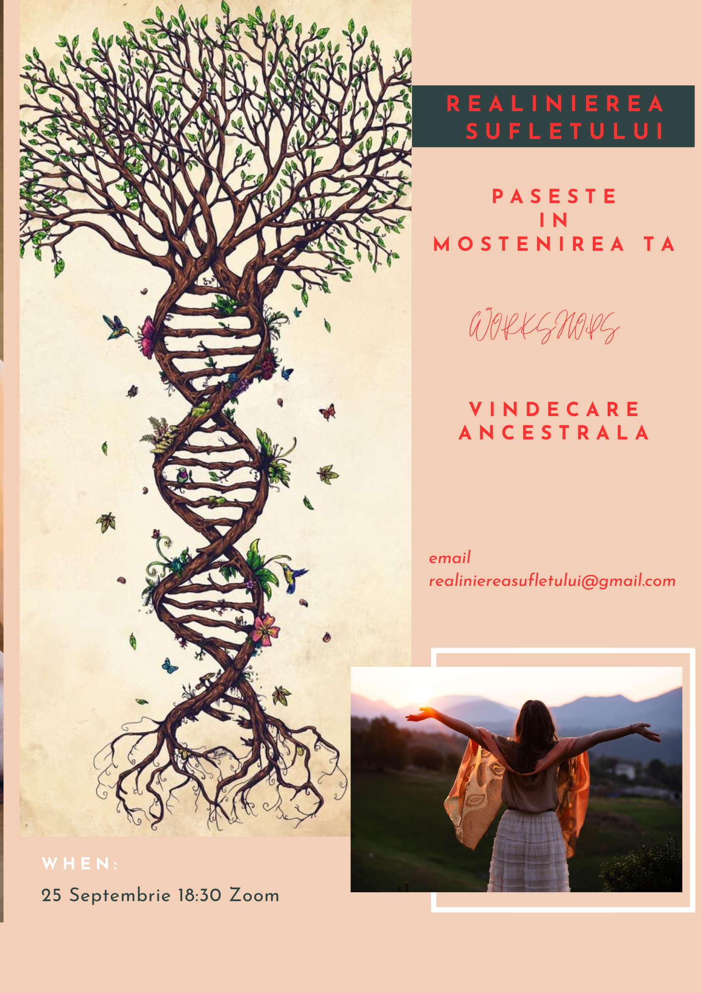 Workshop Vindecare Ancestrala: Paseste in Mostenirea ta